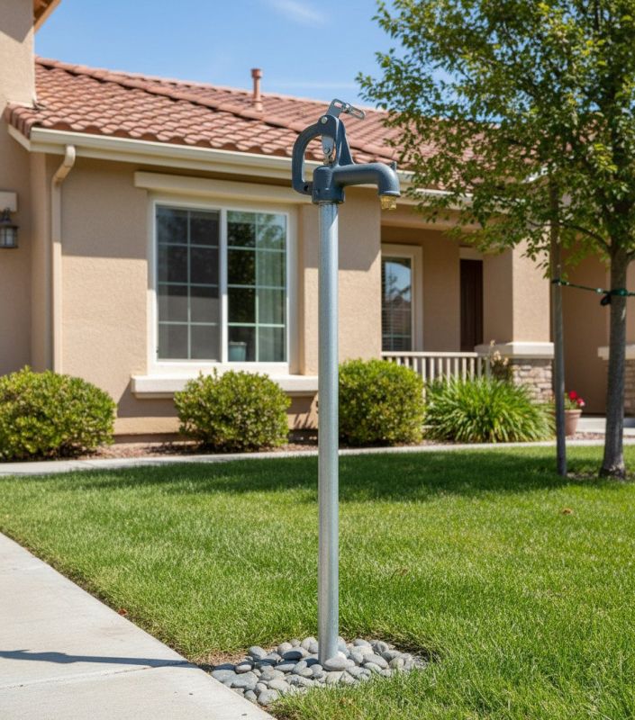 Yard Watering Installation