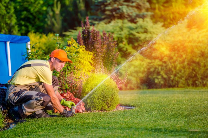 Yard Watering Installation